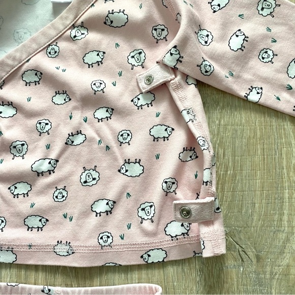 Hanna Andersson Baby Girl 2PC Pajama Sz 3-6M - Picture 3 of 6